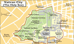 Vatican City Tourist Map