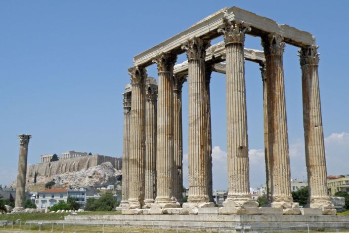 The Temple Of Olympian Zeus